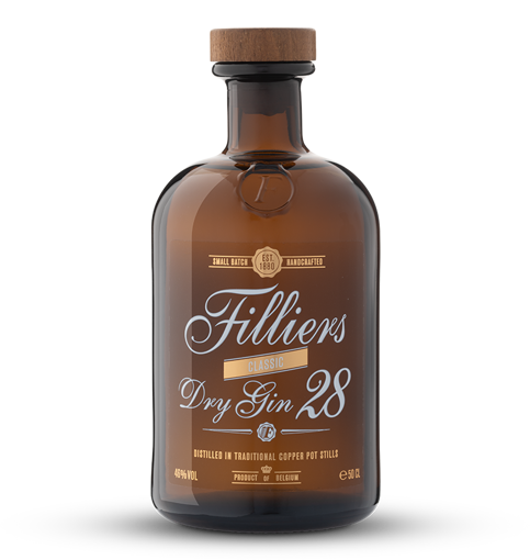 Picture of FILLIERS DRY GIN 28 CLASSIC 46% 50 CL